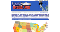 Desktop Screenshot of immigrationhealth.com